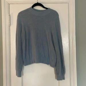 Abercrombie Kids, girls fuzzy blue sweater, 13/14Y